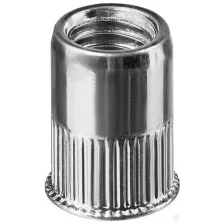 Резьбовые заклепки KRAFTOOL Nut-R стальные с насечками уменьш. бортик М4 1000 шт. 311708-04