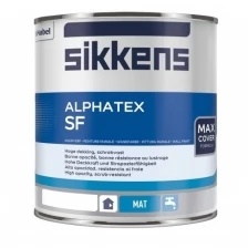 Краска SIKKENS Alphatex SF для стен и потолков глубокоматовая W05 10 л