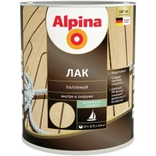 Лак палубный Alpina шелковисто-матовый (0,75л)