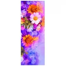 Фотообои Milan Полевые цветы, M 110, 100х270 см, виниловые на флизелиновой основе