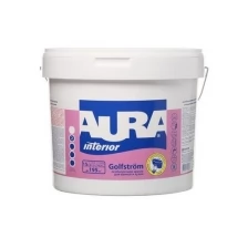 Краска для ванной и кухни Aura Golfstrom особопрочная 4,5л, база А, белый