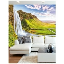 Фотообои Gustav House "Водопад Исландии" 300х270 см