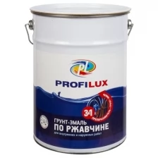 Грунт-эмаль на ржавчину 3 в 1 Profilux полуматовая синяя 0,9 кг.