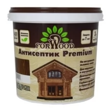 Масляный антисептик Forwood премиум 3л для защиты дерева до 10лет цвет тик для наружных и внутренних работ без запаха