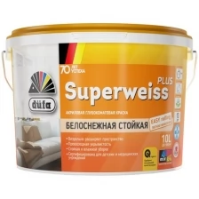 "Dufa Retail" Вододисперсионная краска SUPERWEISS PLUS база 1 10л