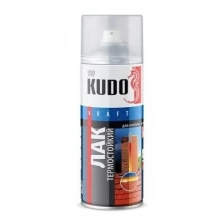 Лак KUDO термостойкий, 520 мл, KU-9006
