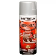 Rust-Oleum High Heat Spray Термостойкая краска до 1093°С (Аллюминий, спрей, 0,34 кг)