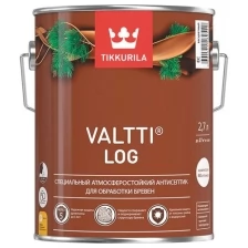Декоративный антисептик для дерева Valtti Log EC (Валтти Лог) TIKKURILA 2,7л бесцветный