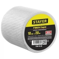Stayer Серпянка самоклеящаяся FIBER-Tape, 10 см х 10м, Professional 1246-10-10 1246-10-10 .
