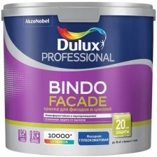 Краска Dulux Professional Bindo Facade для минеральных фасадов и цоколей BW 9 л