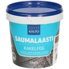 Затирка цементная Kiilto Saumalaasti 040 серая 1 кг