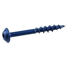 Шурупы с крупным шагом KREG Blue Kote 1-1/2" 38мм - 100 шт., SML-C150B-100