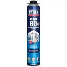 Пена монтажная профессиональная Tytan Professional 65 Uni, зимняя, 750 мл