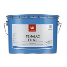 Краска алкидная Tikkurila Temalac FD 50 (Темалак ФД 50) TCL, полуглянцевая, 2,7 л