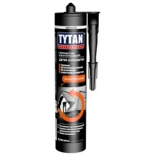 Герметик каучуковый для кровли Tytan Professional, 310 мл, черный