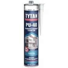Герметик полиуретановый Tytan Professional PU 40, 310 мл, белый