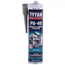 Герметик полиуретановый Tytan Professional PU 40, 310 мл, серый