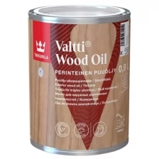 Tikkurila Valtti Wood Oil, Защитное масло для наружных деревянных поверхностей, террас и мебели, колеруемое, 0,9 л
