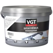 Шпатлевка финишная универсальная VGT Premium, 16 кг