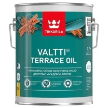 Масло для террас Valtti Terrace Oil (Валтти) TIKKURILA 0,9 л бесцветное (база ЕС)