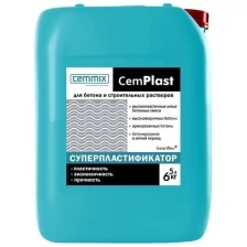 Суперпластификатор для бетона Cemmix CemPlast, 5 л