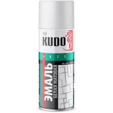Эмаль KUDO белая матовая 520 мл KU-1101