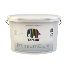 Caparol PremiumClean, краска для поверхностей подвергающихся повышенным механическим нагрузкам и нуждающихся в регулярной чистке, База 1, 10 л