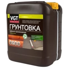 Грунтовка глубокого проникновения с антисептиком VGT ВД-АК-0301, 10 кг