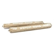 Герметик Wepost Wood 1К, темный дуб, 0.8 кг, комплект 2 штуки