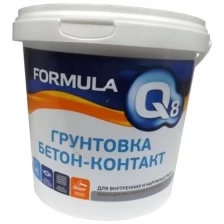 Грунтовка бетон-контакт акриловая Formula Q8, 1,4 кг
