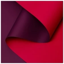 Пленка матовая, фиолетовый, красный, 0.58 х 10 м