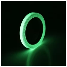 Фотолюминесцентная самоклеящаяся лента TORSO, 2х300 см, зеленое свечение