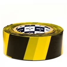 Лента для ограждений Klebebander, 50ммx200м, чёрно-желтая, неклейкая./В упаковке шт: 1