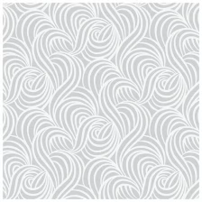Пермские обои Бумажные обои Флора-2 309-017, 0,53х10,05м, ярко-серый