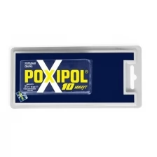 Клей "POXIPOL" цвет металла блистер 14 МЛ (6/60) синяя этикетка
