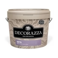 Декоративная штукатурка с эффектом натурального шёлка Decorazza Seta / Сета (1кг) Argento ST-001