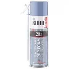 Монтажная пена KUDO HOME20+, всесезонная, выход 20 л, 650 мл KUDO 4542400 .