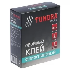 Клей обойный TUNDRA, для флизелиновых обоев, коробка, 200 г TUNDRA 3880167 .