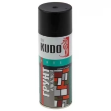 Грунт спрей универсальный алкидный красно-коричневый, 520 мл. KUDO KU-2002