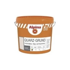 Грунтовка акриловая под штукатурку Alpina Expert Quarz-Grund, база 1, белая, 4 кг