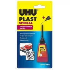 Клей специальный UHU Plast spezial, 30г 396093