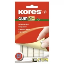 Клейкая лента -масса KORES Gum Fix удаляемая 84 шт/уп 31600 81596