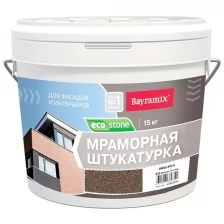 Мраморная штукатурка Bayramix BAY EcoStone 977 15 кг BMES-977-K
