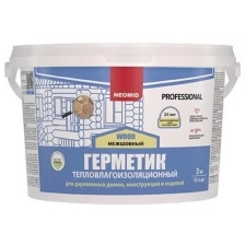 Neomid Professional герметик тепловлагоизоляционный (тик, 3 кг)