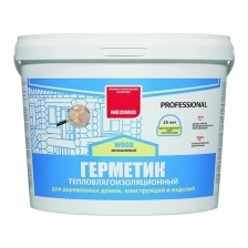 Neomid Professional герметик тепловлагоизоляционный (белый, 15 кг)