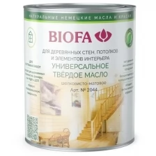 BIOFA 2044 Универсальное твердое масло (1 л Бесцветный )