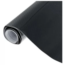 Пленка карбон 6D, самоклеящаяся, 60x150 см, черный