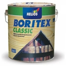 Boritex Classic Декоративное покрытие для дерева (№13 белый, 2,5 л)