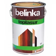 Belinka TOPLASUR Лазурное покрытие для защиты древесины (№14 лиственница, 1 л)