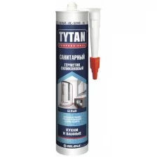 Герметик силиконовый санитарный Tytan Professional, 280 мл, белый